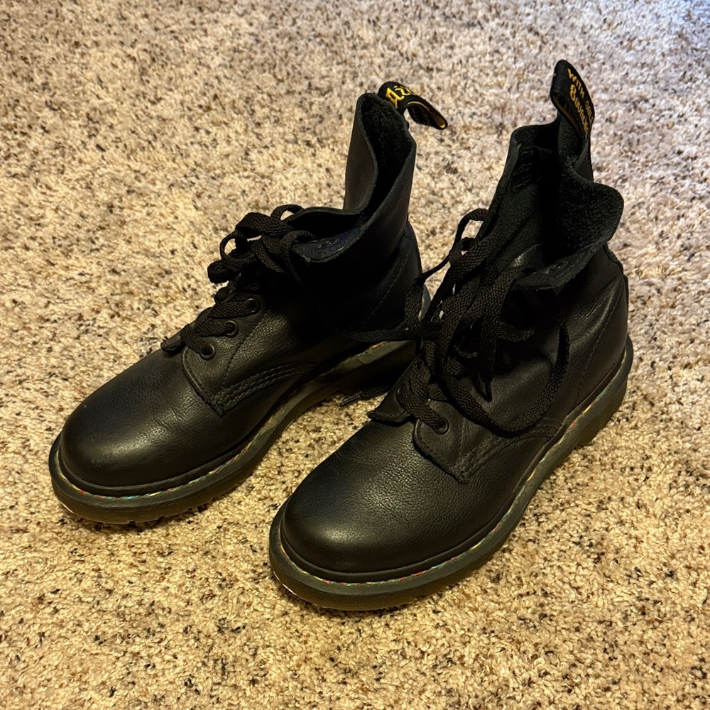 Black Pride Lace Doc Marten’s